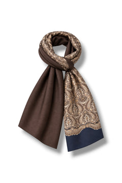 Double-Sided Shawl Scarf