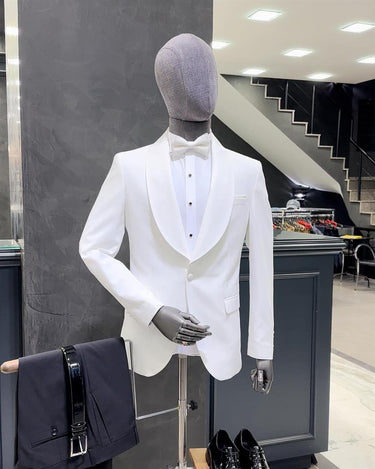 23Y5030-21 Şal Yaka Smokin