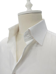 High-Neck Cotton Shirt