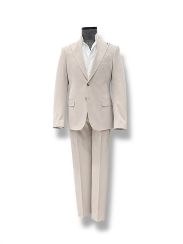Slim Fit Beige Gentle Suit