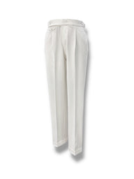Modern Fit Tek Pile Beyaz Legend Pantolon