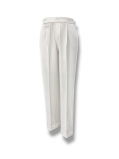 Modern Fit Tek Pile Beyaz Legend Pantolon