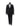 Slim Fit Siyah Gent Takım Elbise