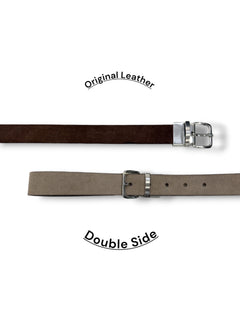 Çift Taraflı Deri Kemer