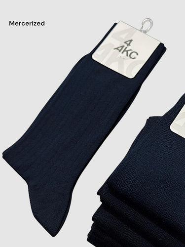 Merserize Lacivert Çorap
