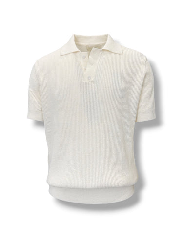 Fitilli Bukle Polo Yaka T-shirt
