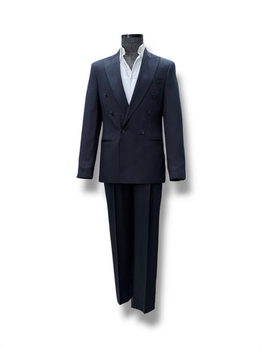 Standart Fit Tencel Kumaş Lacivert Loreno Takım Elbise