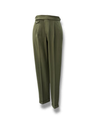 Modern Fit Single Pleat Khaki Legend Trousers