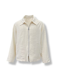Oversize Lightweight Fabric Beige Lume Coat