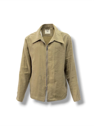 Oversize Hafif Kumaş Taba Lume Mont