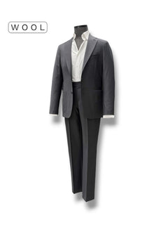 Unlined Yün Takım Elbise