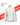 Velluto White Double-Breasted Velvet Fabric Jacket with Patch Pockets (Sale Price)