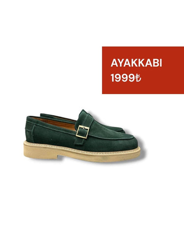 Tokalı Süet Ayakkabı