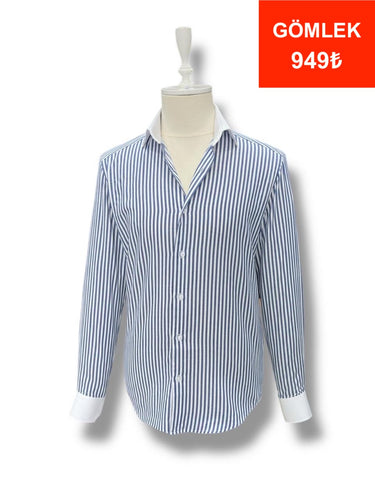 White Collar Shirt