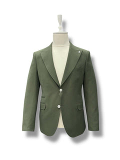 Khaki Standard Fit Sport Jacket