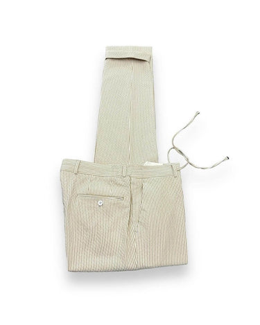 Çizgili Gofre Pantolon