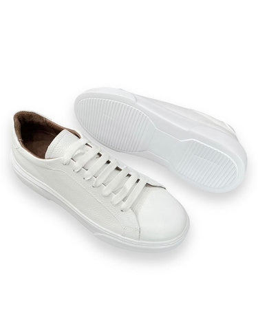 Beyaz Deri Sneakers