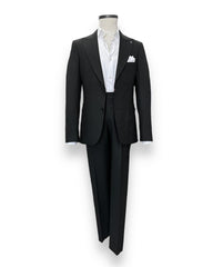 Standard Fit Bag Pocket Black Dublin Suit