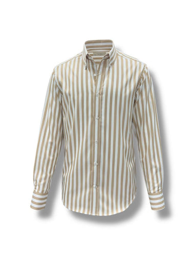 Geniş Çizgili Gömlek