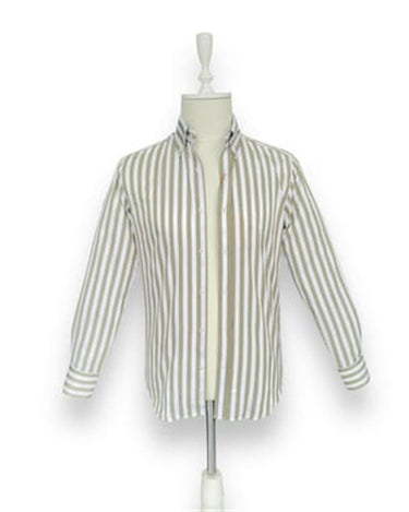 Geniş Çizgili Gömlek