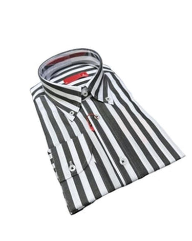 Geniş Çizgili Gömlek