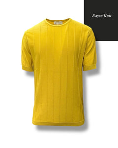 Shadow Striped Rayon Knit