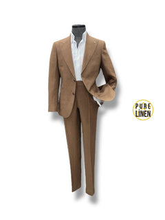 Raw Linen Suit