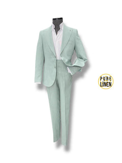 Raw Linen Suit