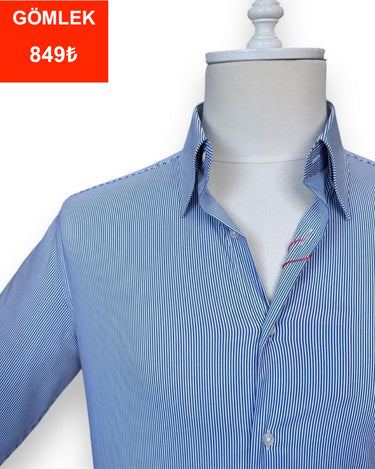 İnce Çizgili Gömlek