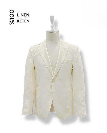 İtalyan Keten Ceket