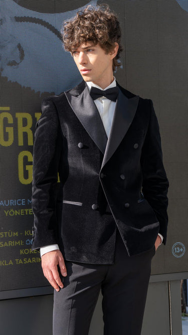 Kadife Kruvaze Smokin