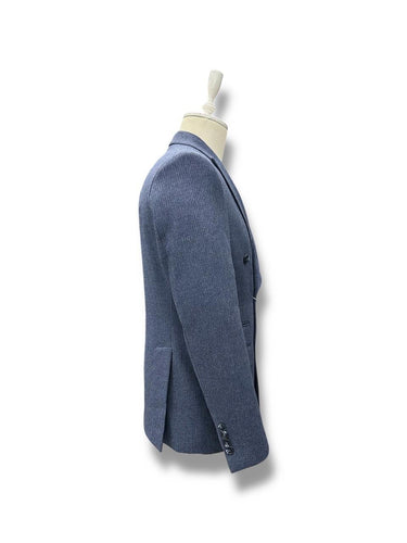 İndigo Slim Fit Kruvaze Ceket