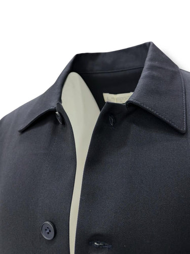 Lacivert Regular Fit Mevsimlik Cepli Mont-Gömlek