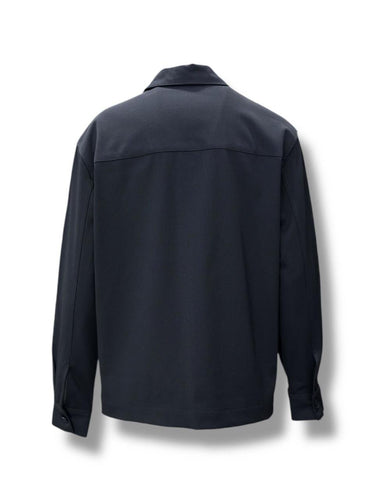 Lacivert Regular Fit Mevsimlik Cepli Mont-Gömlek