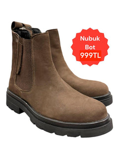 Nubuck Leather Boots