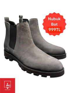 Nubuck Leather Boots