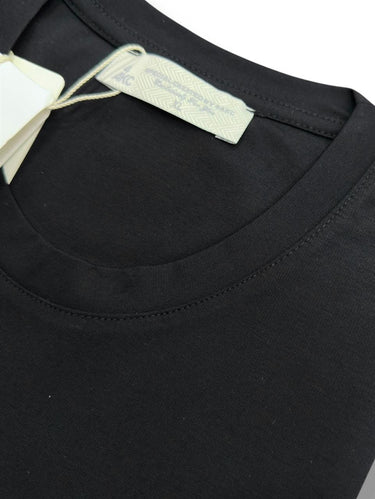 Siyah Standart Fit Basic T-shirt