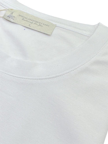 Beyaz Standart Fit Basic T-shirt