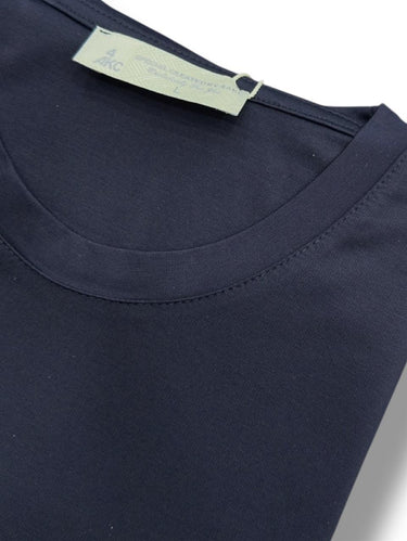 Lacivert Standart Fit Basic T-shirt