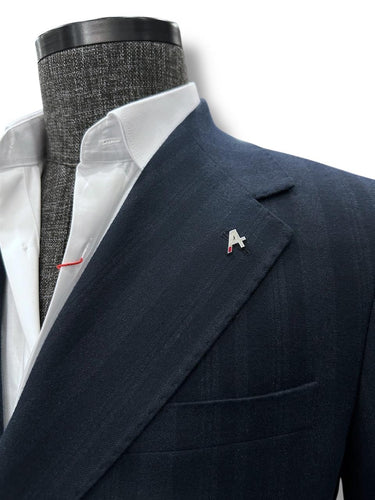 Lacivert Kruvaze Takım Elbise