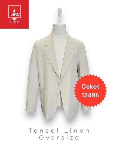 Tencel Oversize Ceket