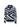 Lacivert Standart Fit Zebra Desen Triko