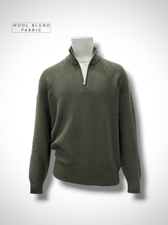 Roux Zip-Up Knitwear