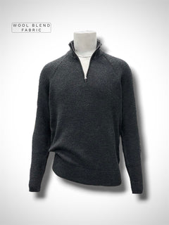 Roux Zip-Up Knitwear