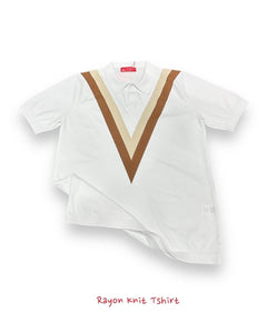 V Rayon T-shirt