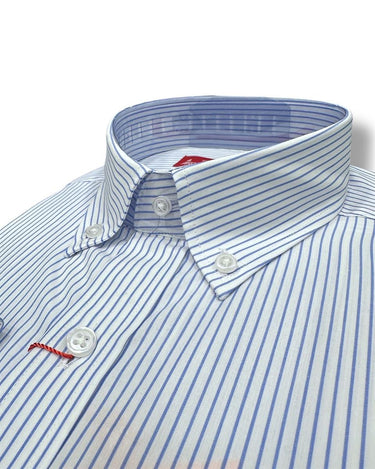 Yaka Düğmeli Regulafit Pamuk Gömlek